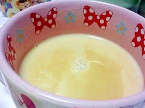 ヘーゼルナッツのフレーバーカフェオレ